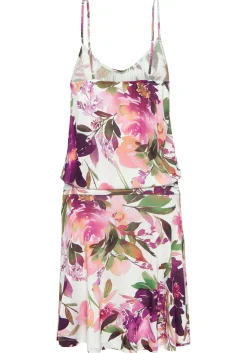 Strandkleider|Kleider|Beachtime Jerseykleid weißbedruckt