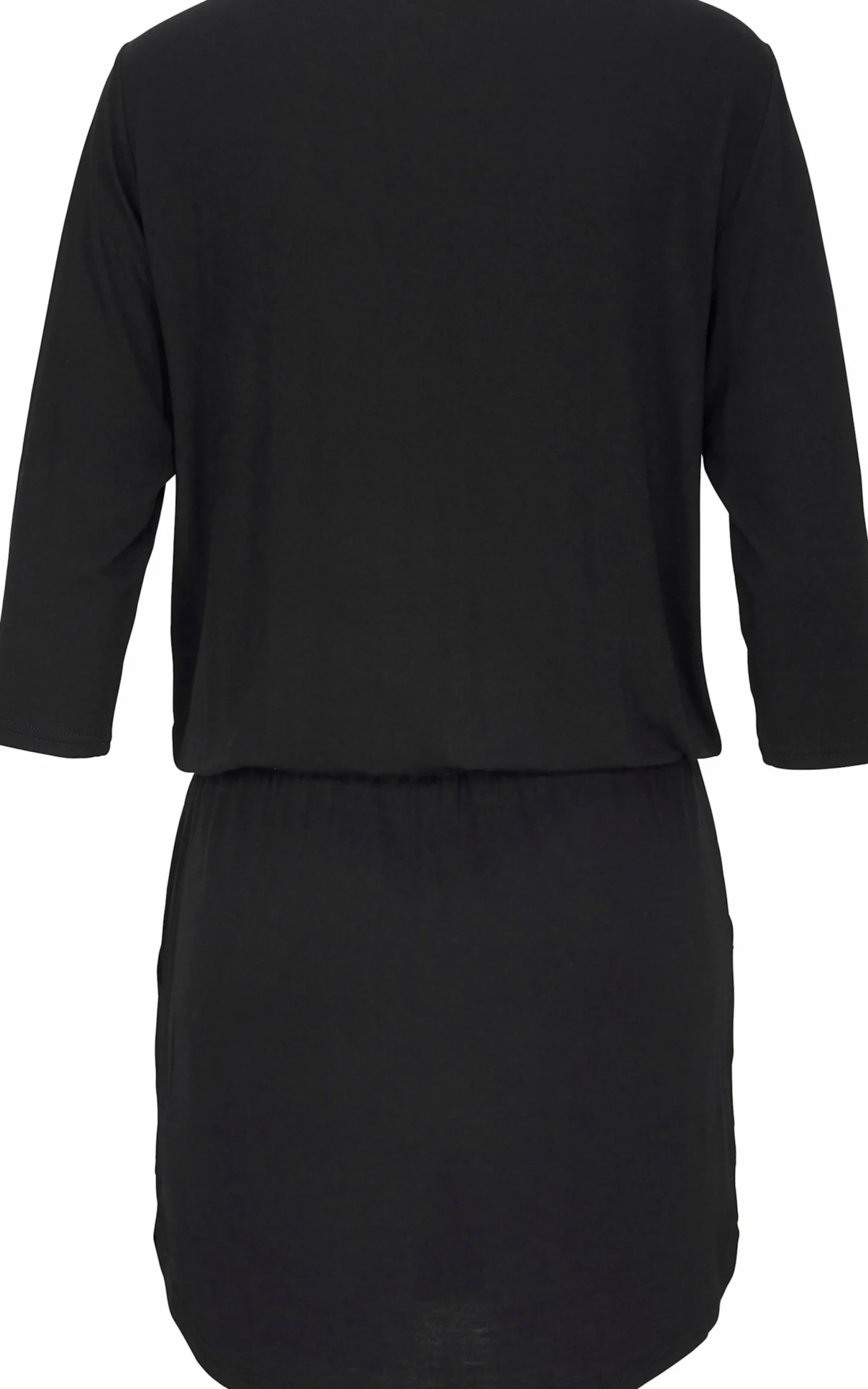 Strandkleider|LASCANA Jerseykleid schwarz
