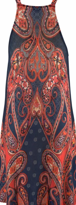 Strandkleider|LASCANA Jerseykleid marine-rot