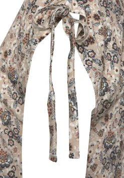Kleider|Vivance Jerseykleid beige-bedruckt