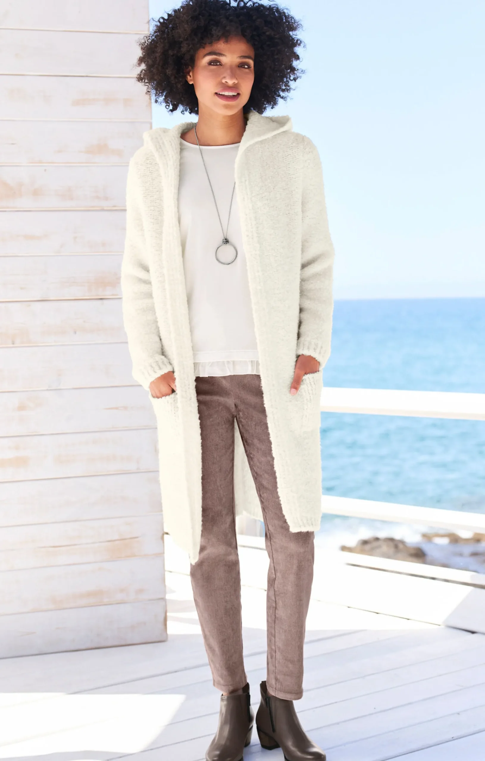 Hosen|heine Jogg Pants dunkeltaupe