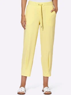 Homewear|Homewear|heine Jogg Pants mit Dehnbund zitrone