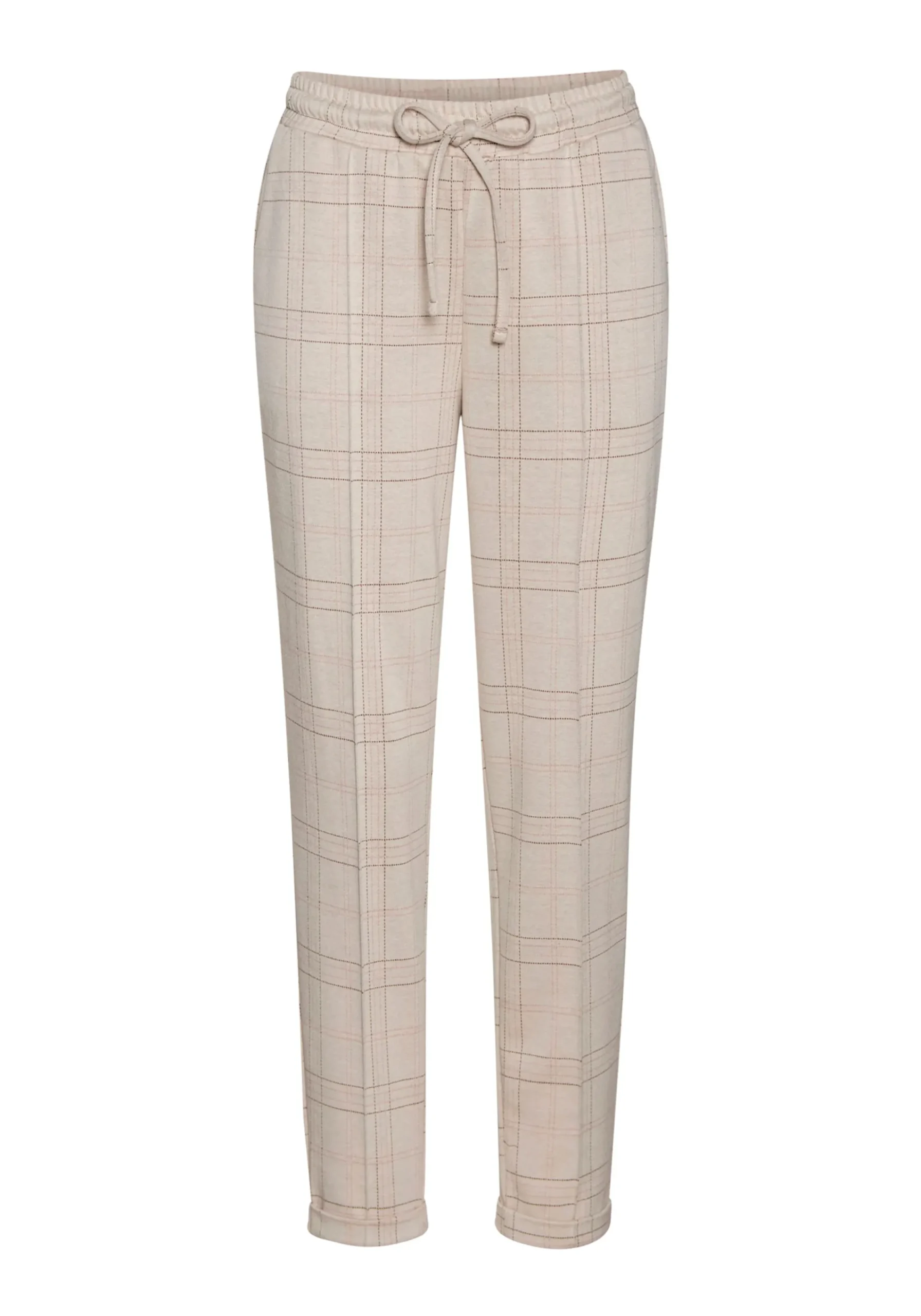Hosen|Vivance Jogger Pants beige-rosakariert