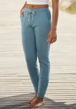 Homewear|Vivance Jogginghose blau