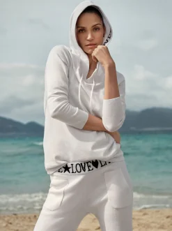 Pullover|heine Kapuzenpullover ecru