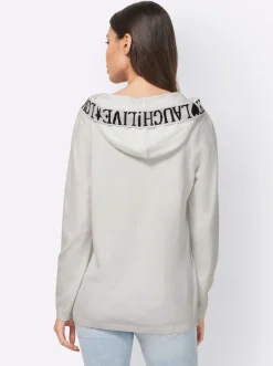Pullover|heine Kapuzenpullover ecru