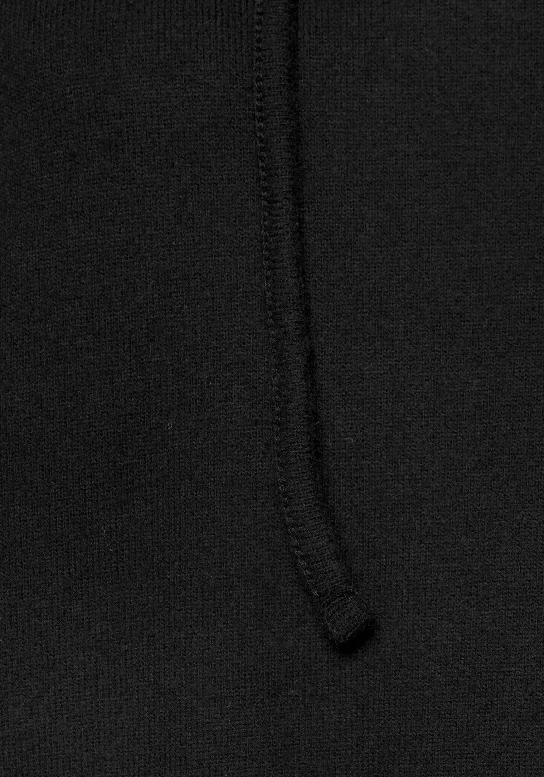 Pullover|LASCANA Kapuzenpullover schwarz