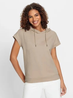Shirts| Kapuzenshirt beige