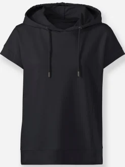 Shirts| Kapuzenshirt schwarz