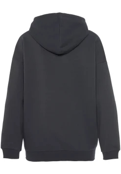 Homewear|LASCANA Kapuzensweatjacke anthrazit