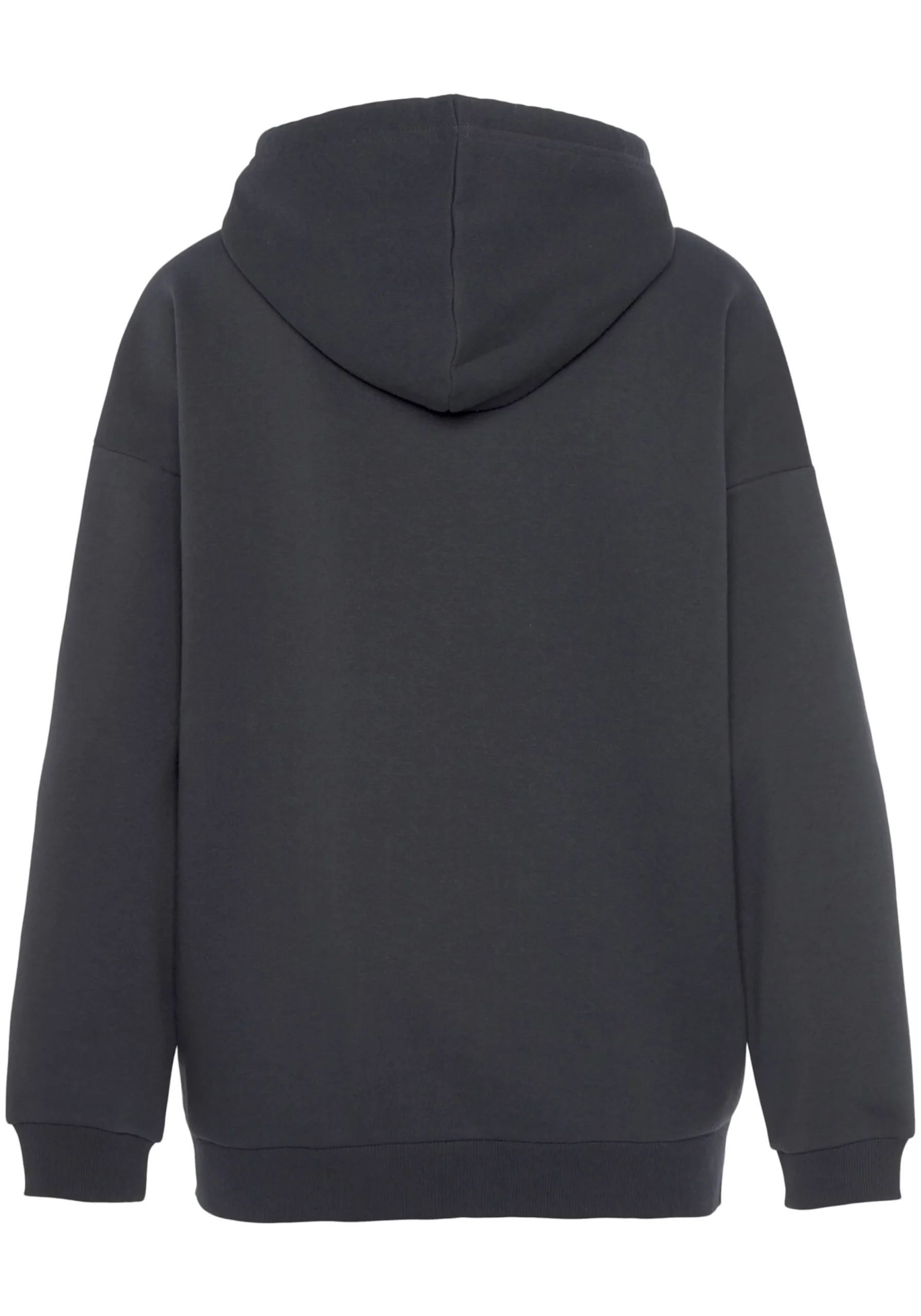 Homewear|LASCANA Kapuzensweatjacke anthrazit