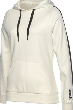 Homewear|Pullover| Kapuzensweatshirt ecru-schwarz