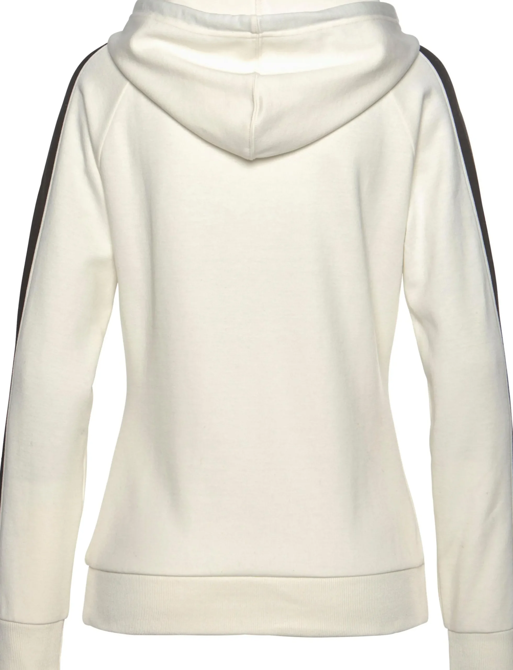 Homewear|Pullover| Kapuzensweatshirt ecru-schwarz