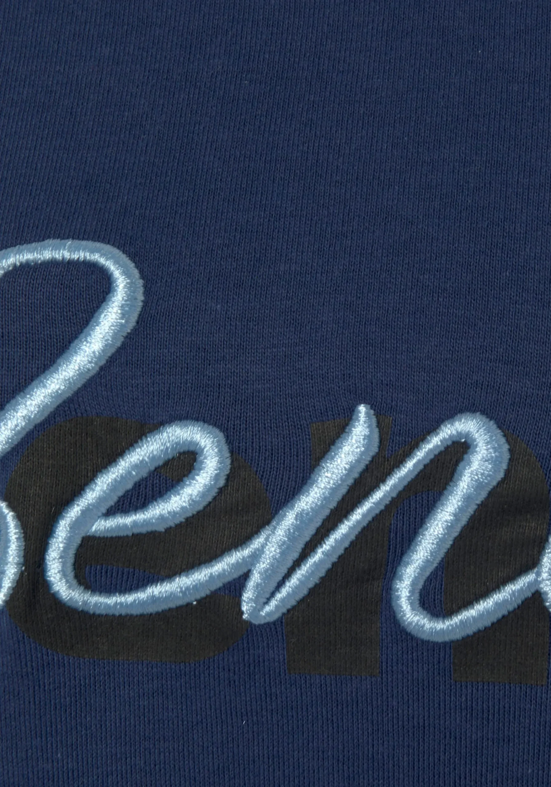 Pullover| Kapuzensweatshirt navy