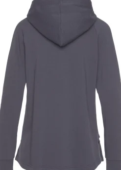 Shirts|LASCANA Kapuzensweatshirt anthrazit