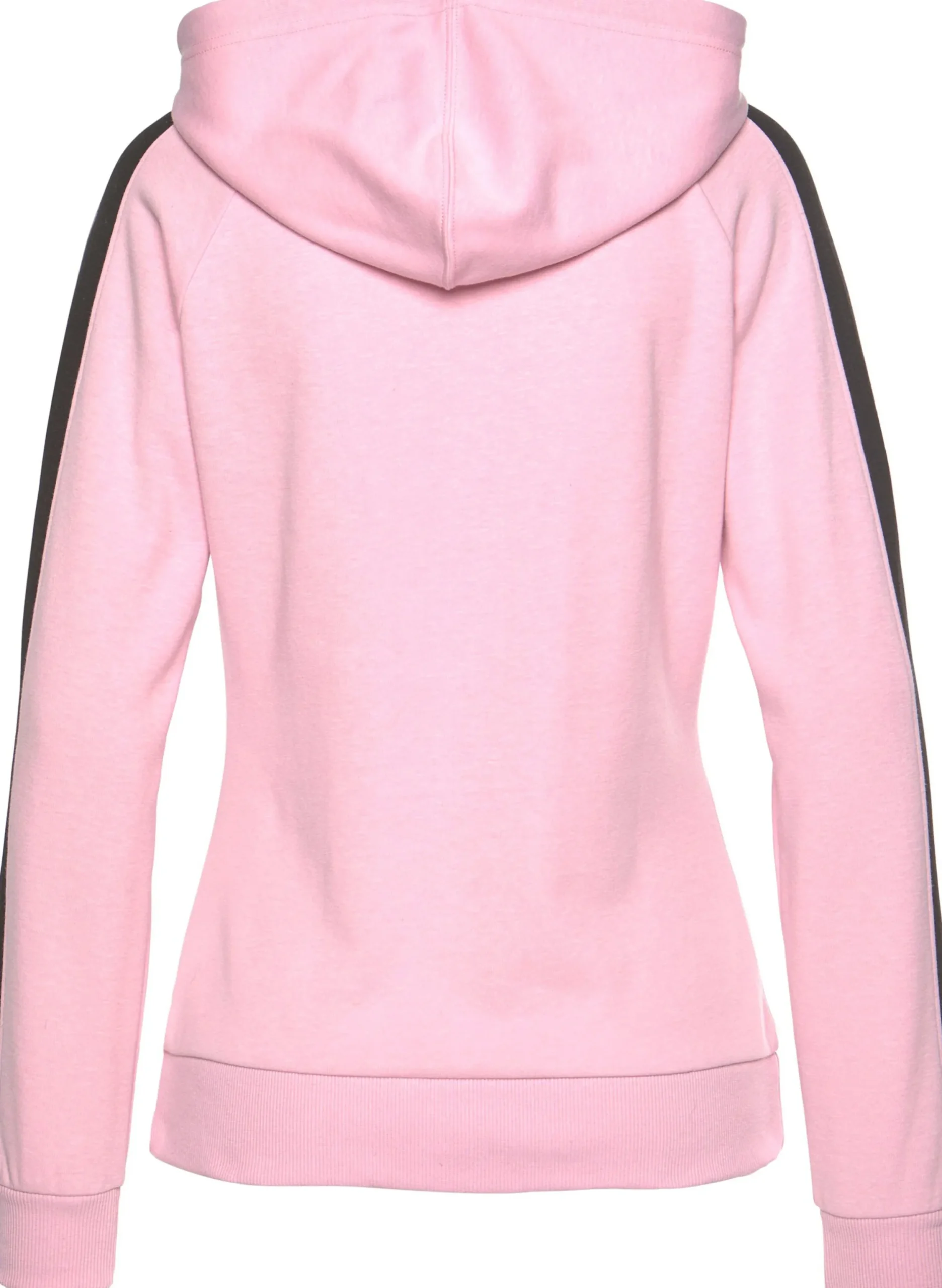 Pullover|Shirts| Kapuzensweatshirt rosa-schwarz