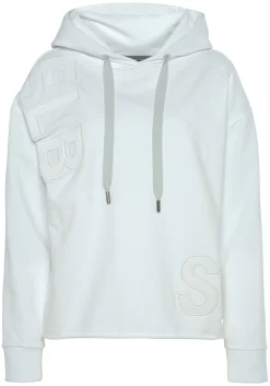 Strandmode|Shirts|Elbsand Kapuzensweatshirt weiß