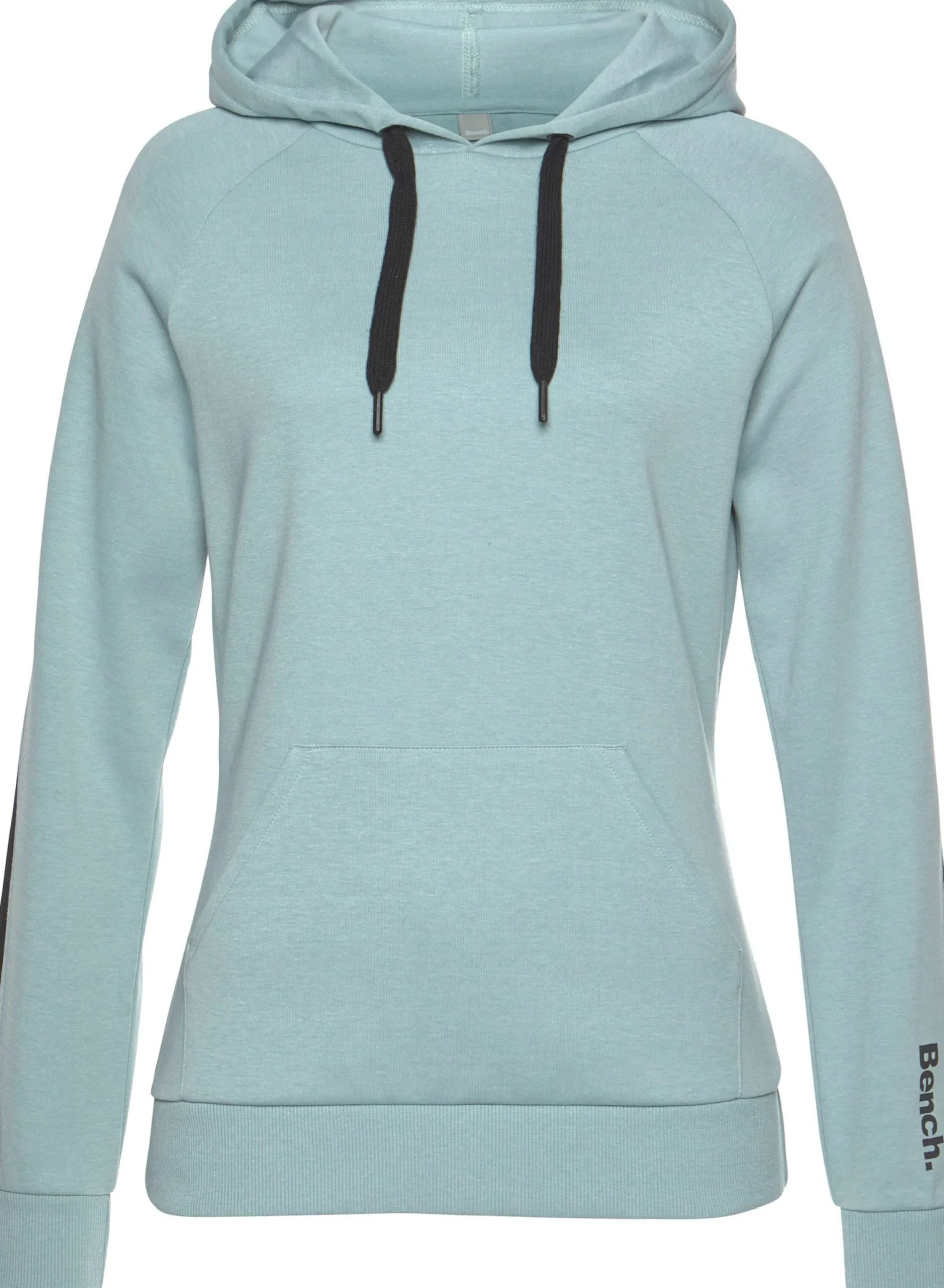 Homewear|Homewear| Kapuzensweatshirt mint-schwarz