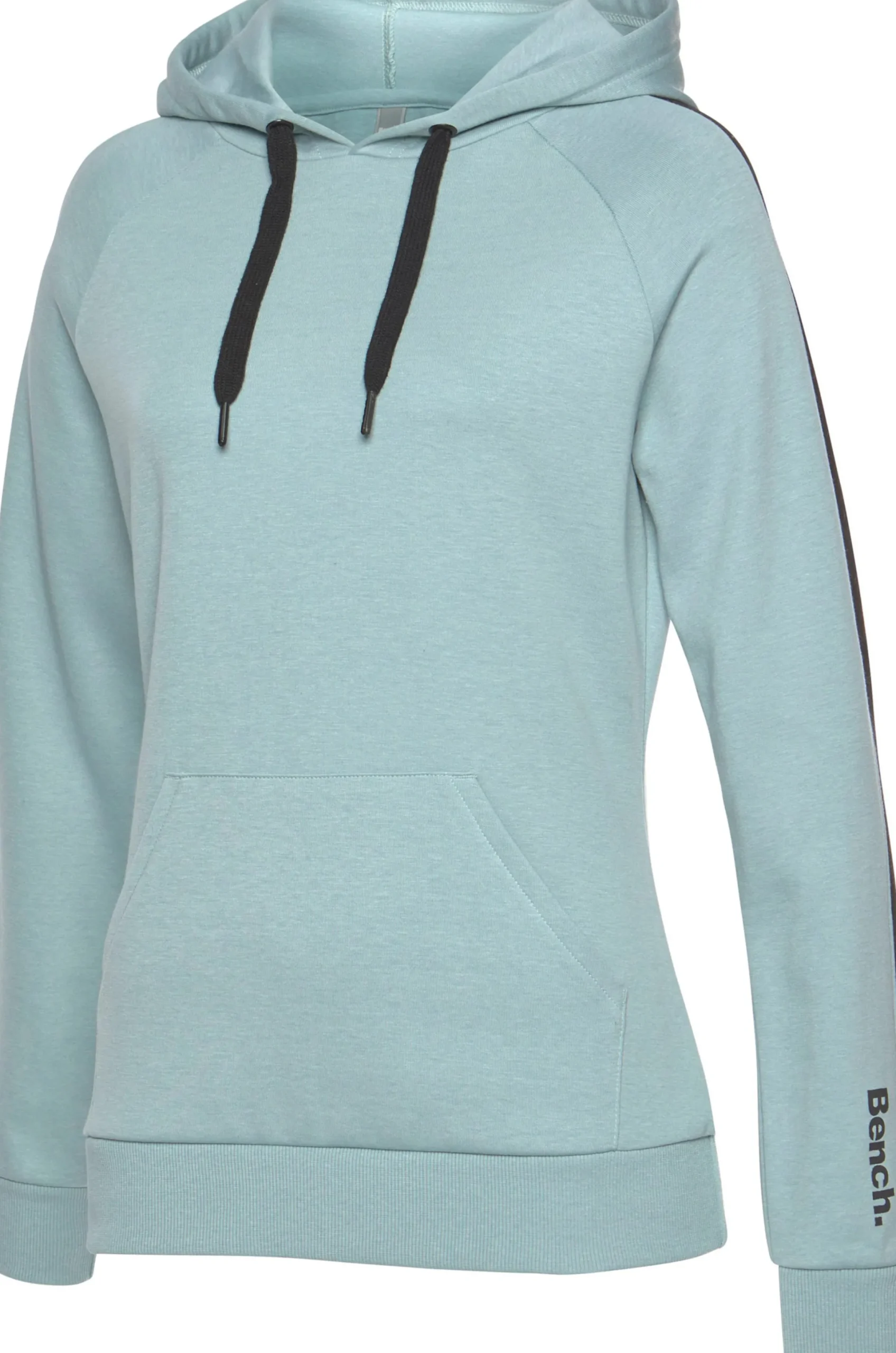 Homewear|Homewear| Kapuzensweatshirt mint-schwarz