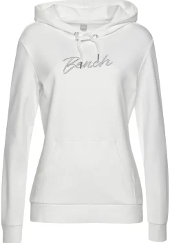 Pullover| Kapuzensweatshirt ecru