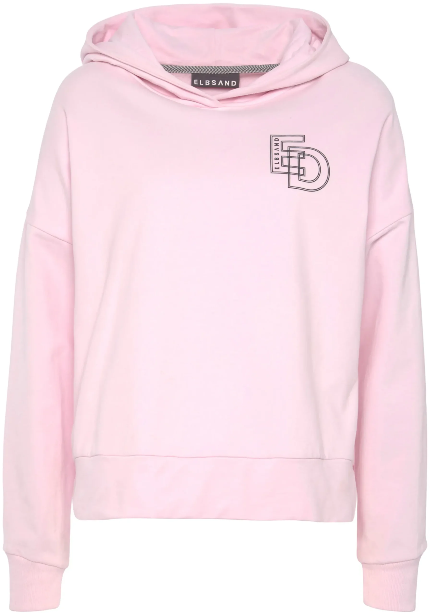 Strandmode|Pullover|Elbsand Kapuzensweatshirt rosa