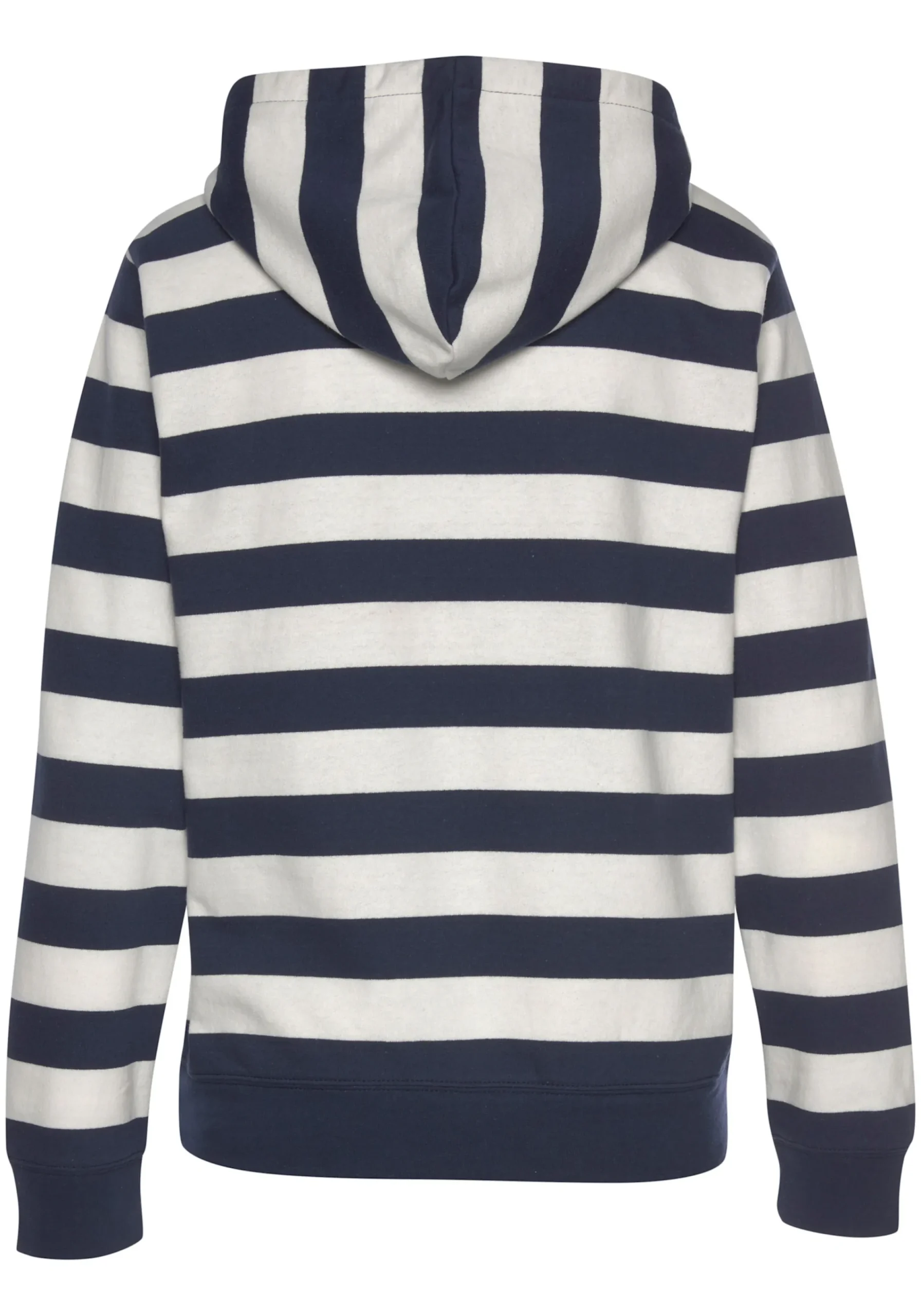 Homewear|Homewear|H.I.S Kapuzensweatshirt marine-ecru-gestreift