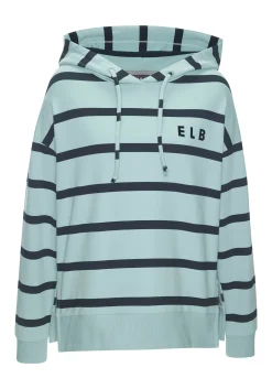 Strandmode|Pullover|Elbsand Kapuzensweatshirt blau-marine