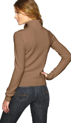 Pullover|heine Kaschmirpullover mit Rollkragen camel