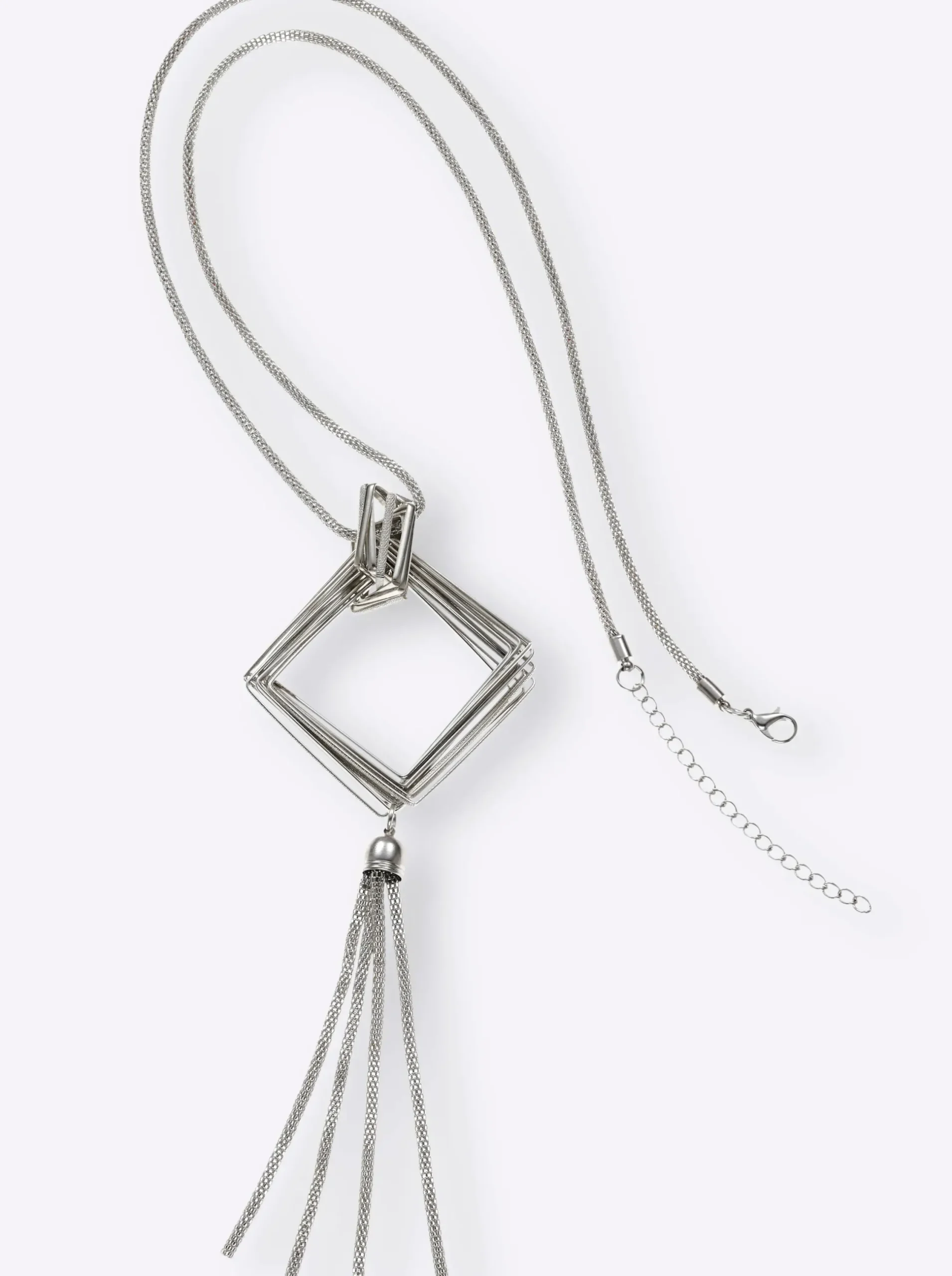 Schmuck|heine Kette silberfarben