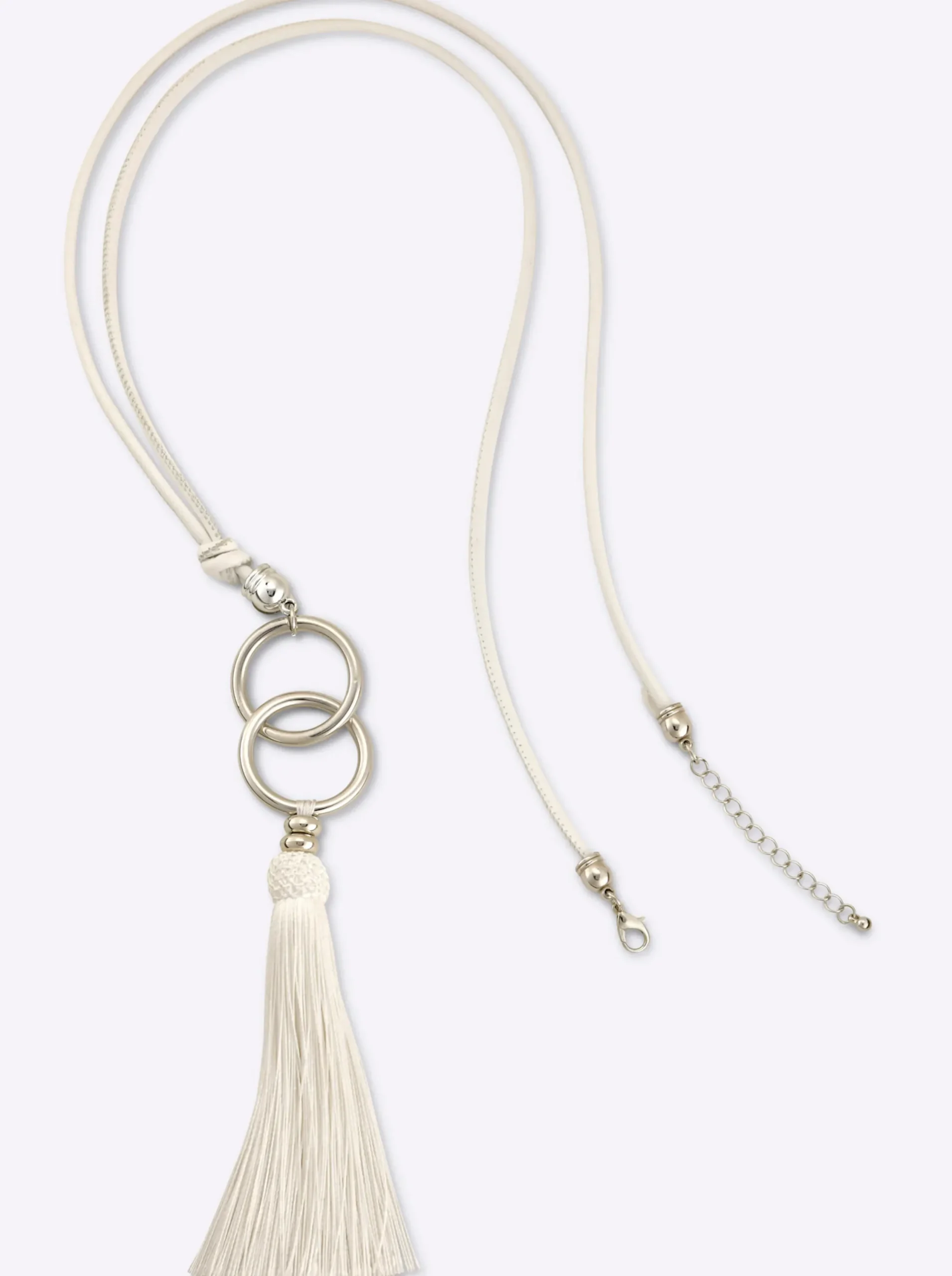 Schmuck|heine Kette ecru