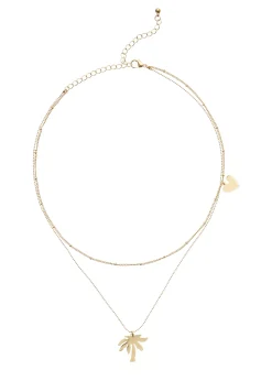 Schmuck|LASCANA Kette mit Anhänger goldfarben
