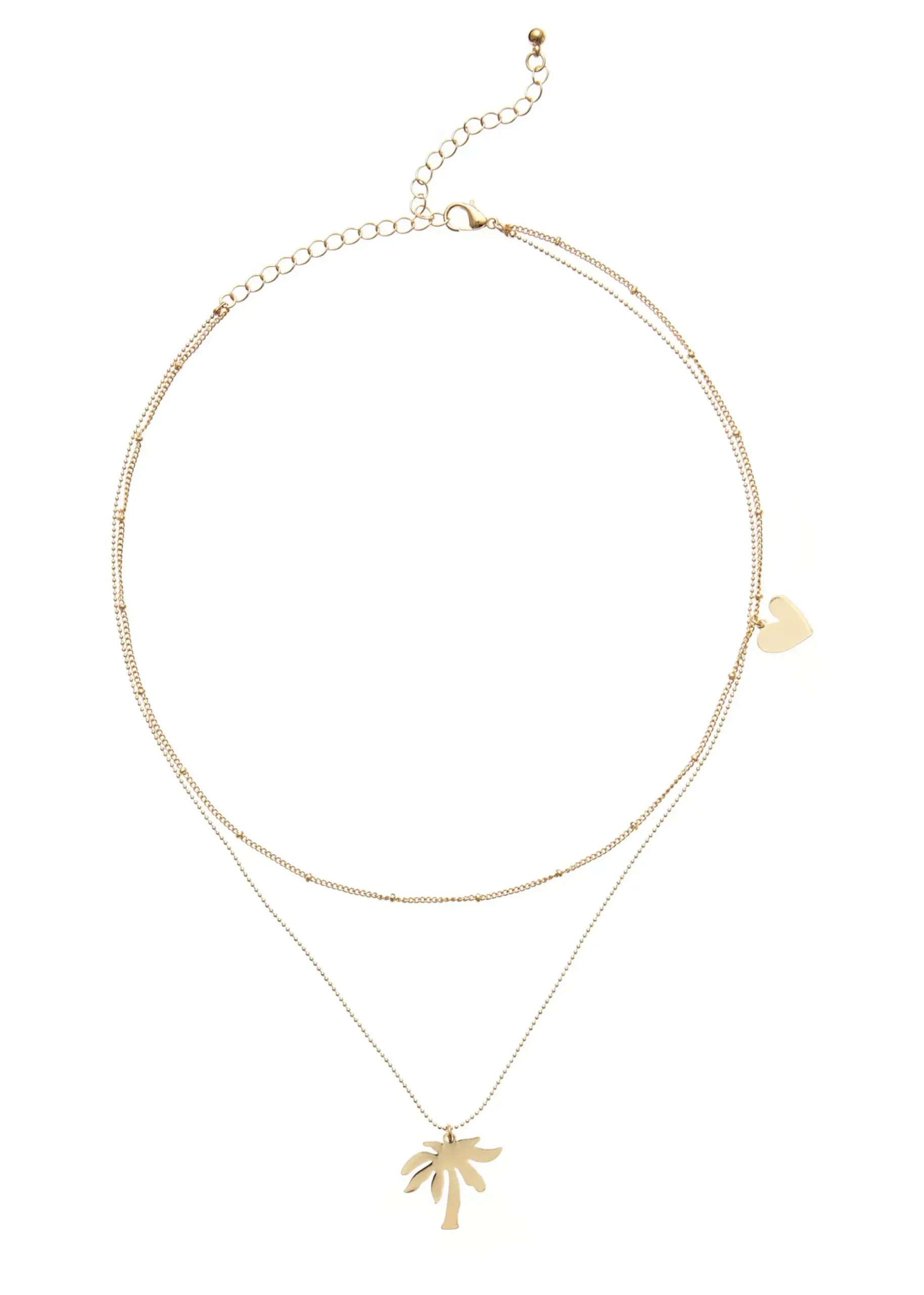 Schmuck|LASCANA Kette mit Anhänger goldfarben