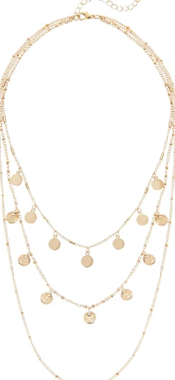 Schmuck|LASCANA Kette mit Anhänger goldfarben