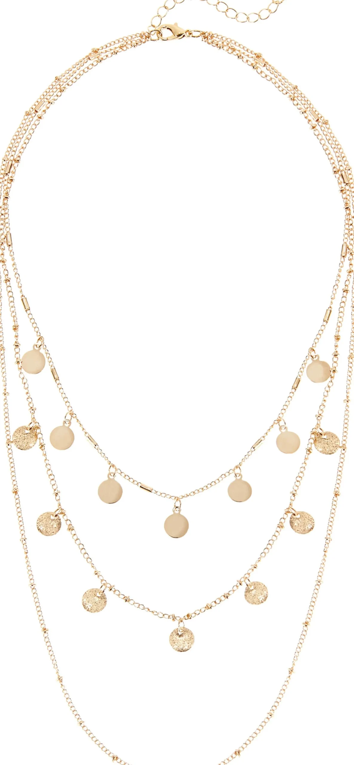 Schmuck|LASCANA Kette mit Anhänger goldfarben