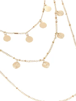 Schmuck|LASCANA Kette mit Anhänger goldfarben