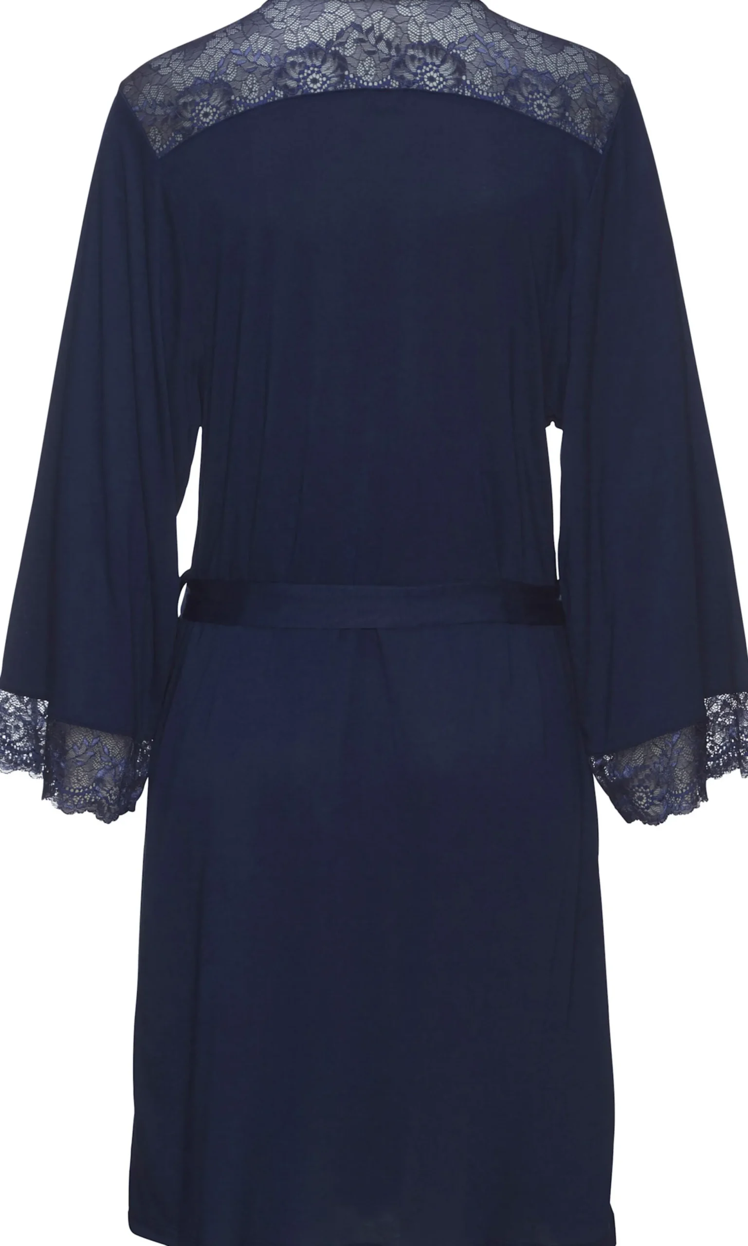 Nachtwäsche|LASCANA Kimono nachtblau