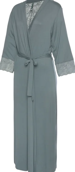 Nachtwäsche|LASCANA Kimono petrol