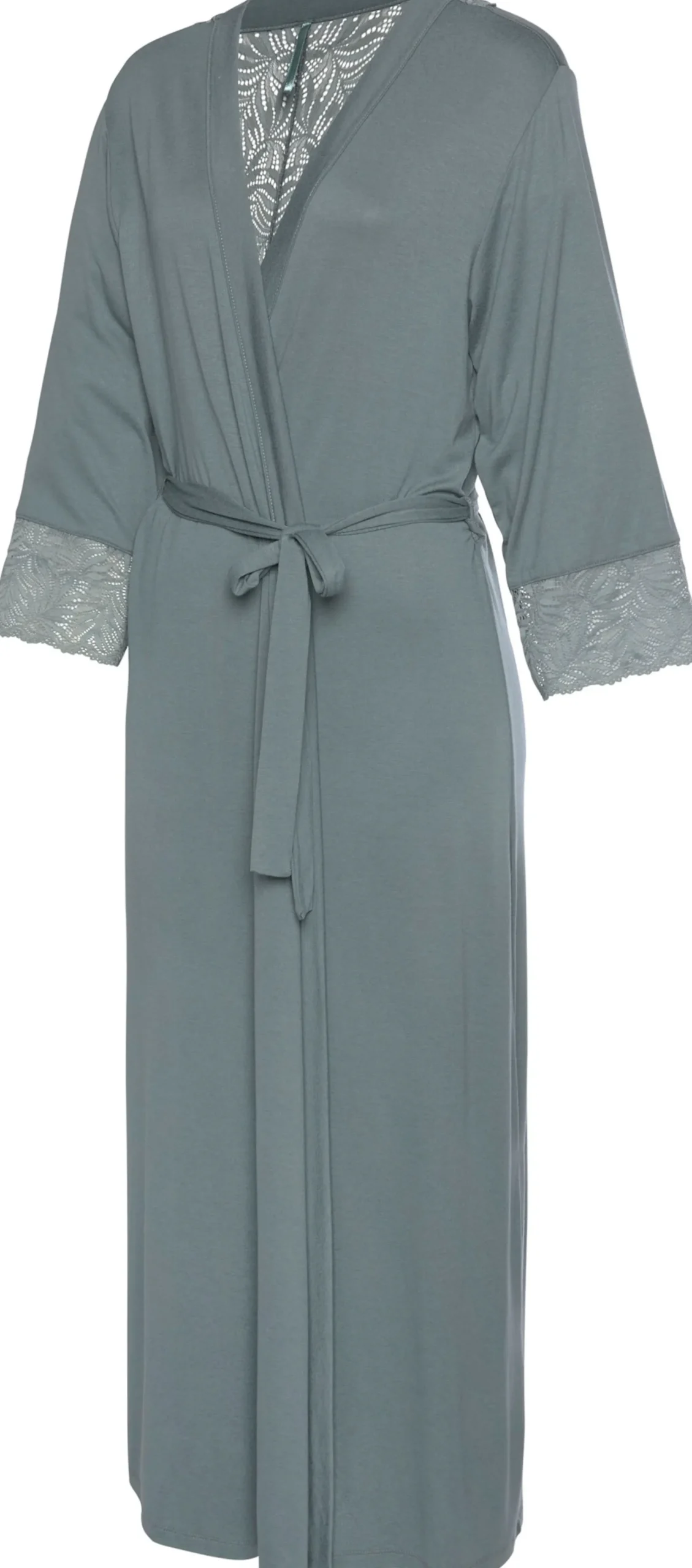 Nachtwäsche|LASCANA Kimono petrol
