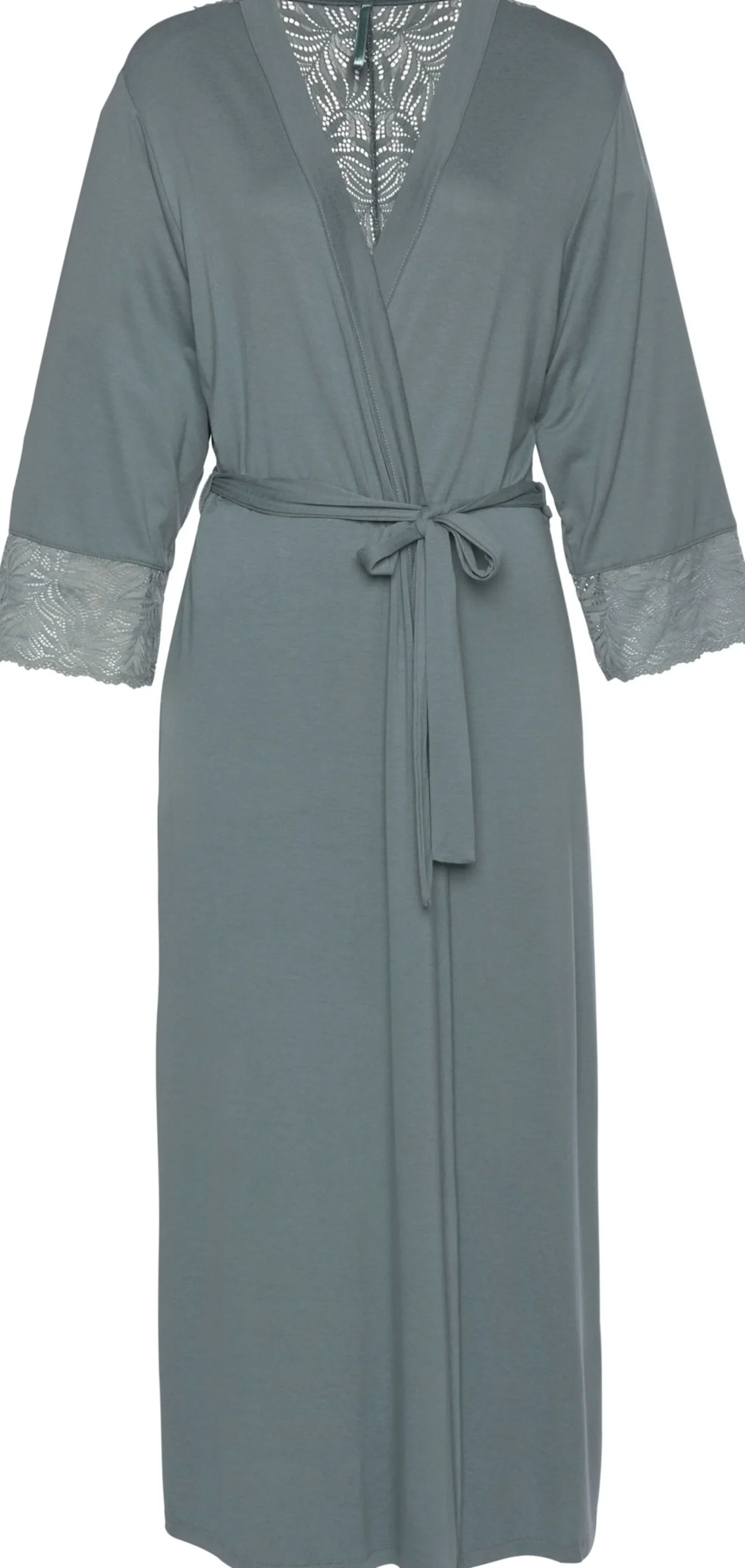 Nachtwäsche|LASCANA Kimono petrol