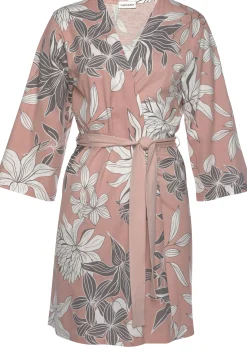 Nachtwäsche|LASCANA Kimono altrosa