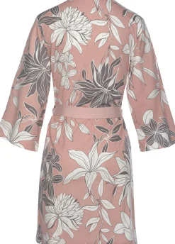 Nachtwäsche|LASCANA Kimono altrosa