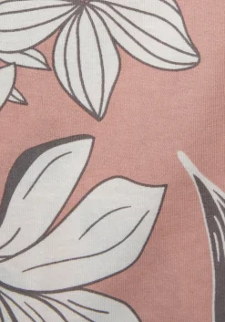 Nachtwäsche|LASCANA Kimono altrosa