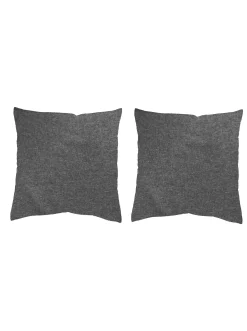 Dekokissen & Hüllen|heine home Kissenhülle anthrazit