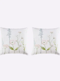 Dekokissen & Hüllen|heine home Kissenhülle weiß-bunt