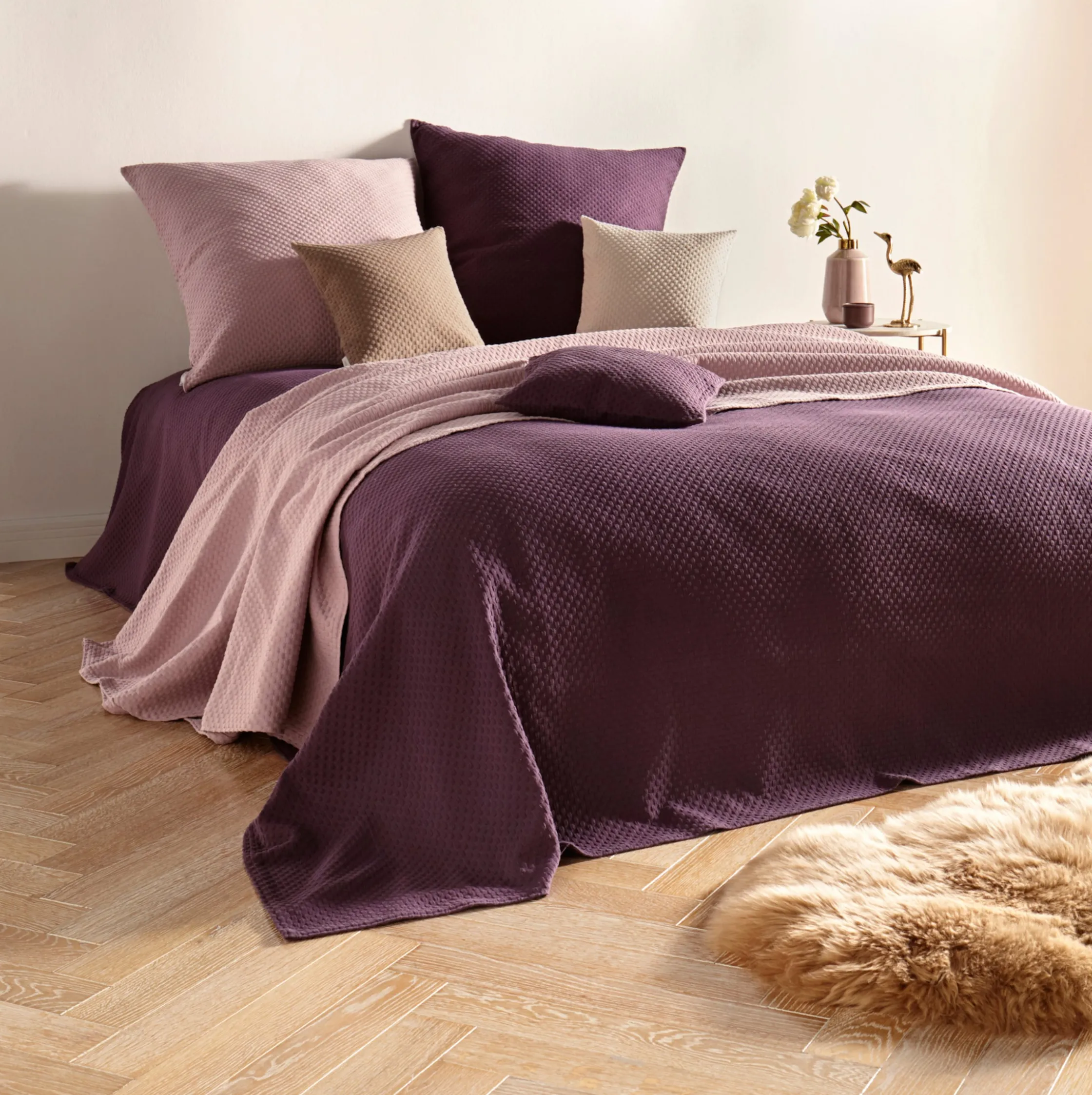 Dekokissen & Hüllen|Pereira da Cunha Kissenhülle mauve