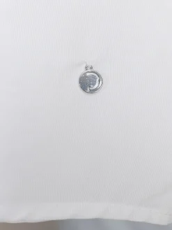 Blusen|CREATION L PREMIUM Klassische Bluse mit attraktiver Lochstickerei weiß