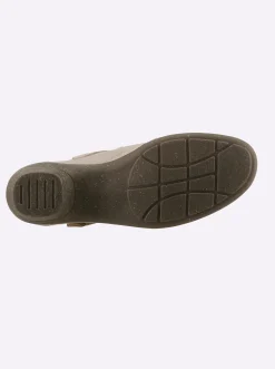 Pumps|airsoft comfort+ Klettschuh taupe