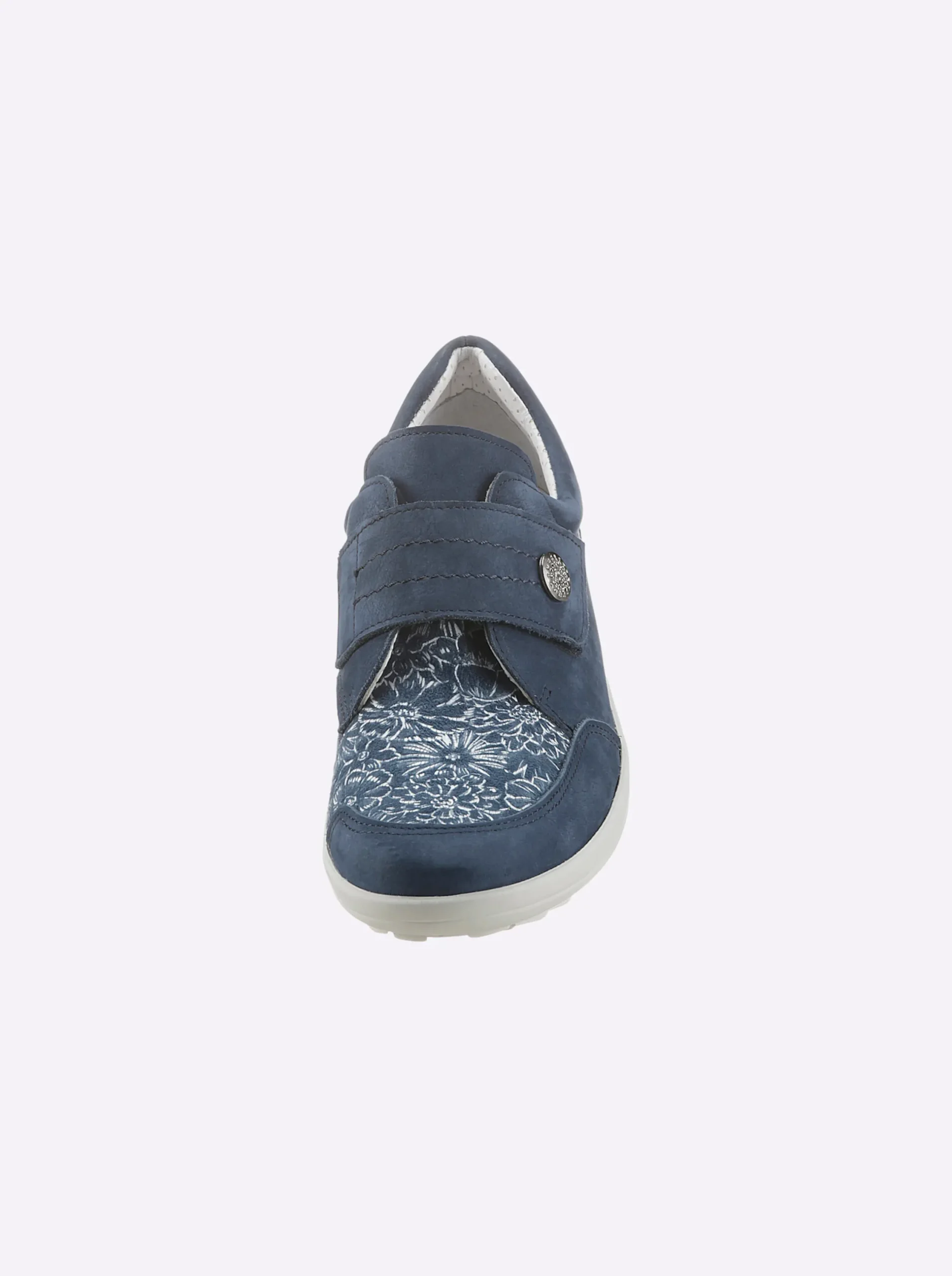 Sneakers & Schnürer|airsoft comfort+ Klettschuh jeansblau