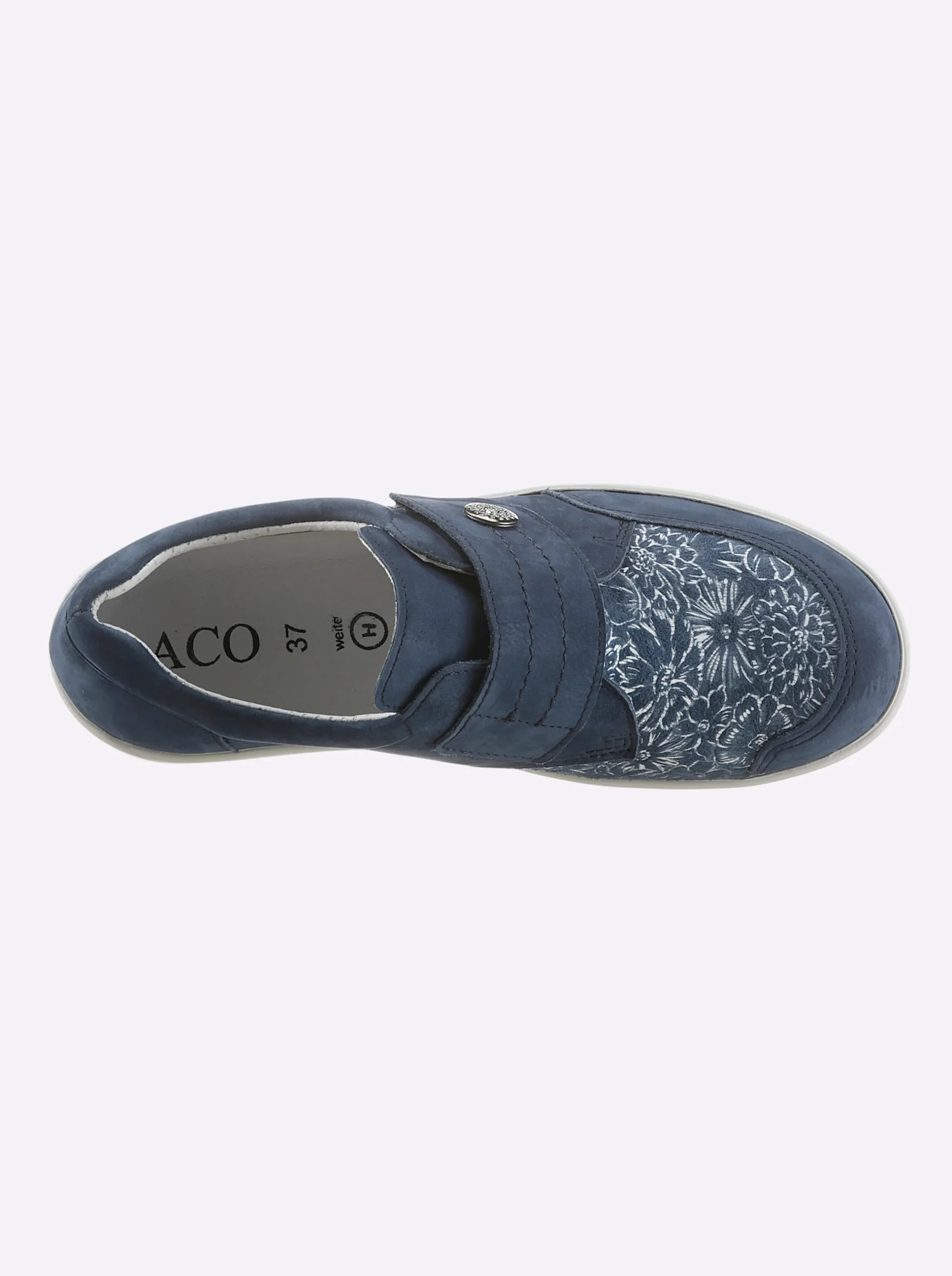 Sneakers & Schnürer|airsoft comfort+ Klettschuh jeansblau