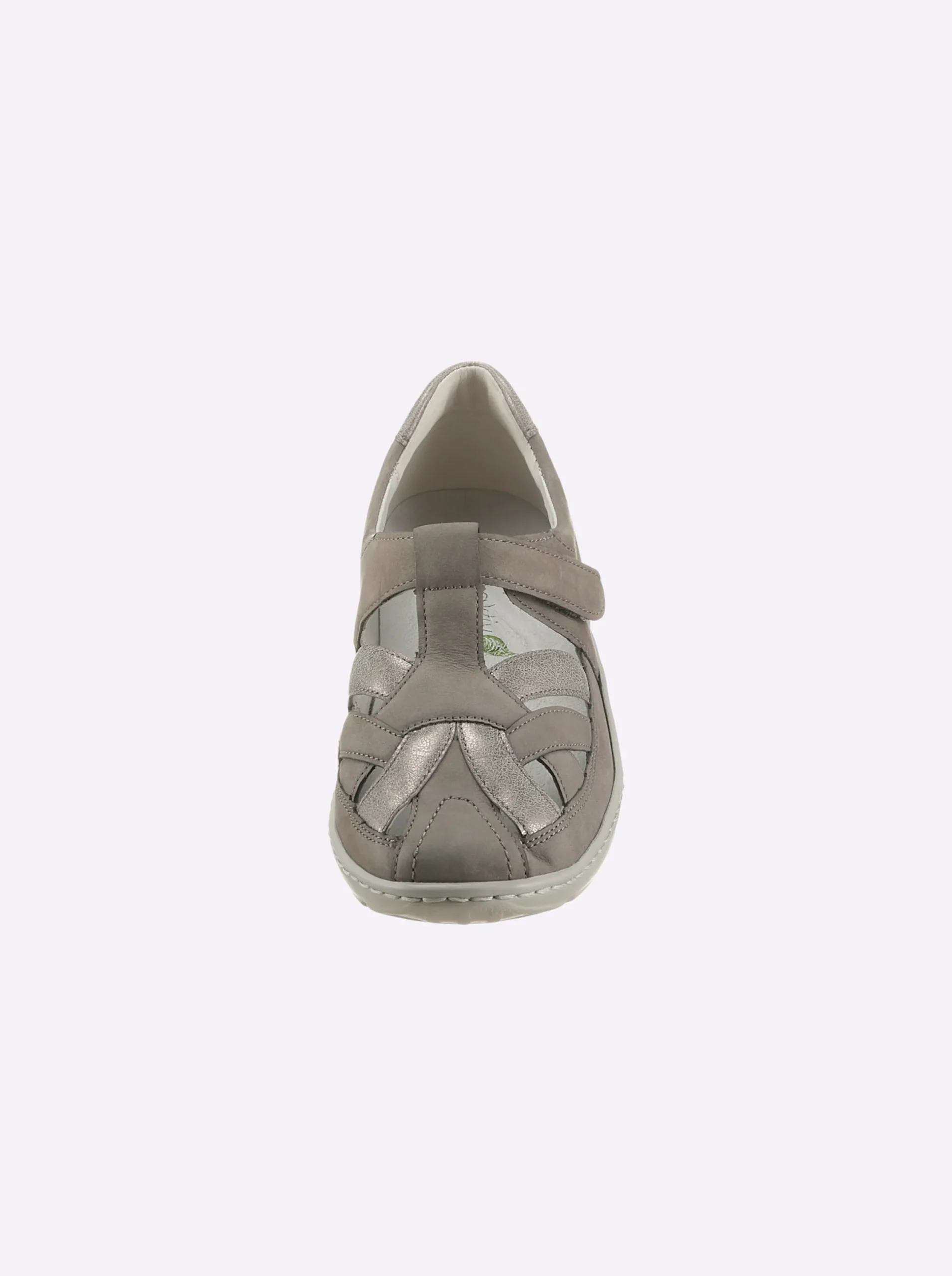 Sneakers & Schnürer|Waldläufer Klettschuh grau